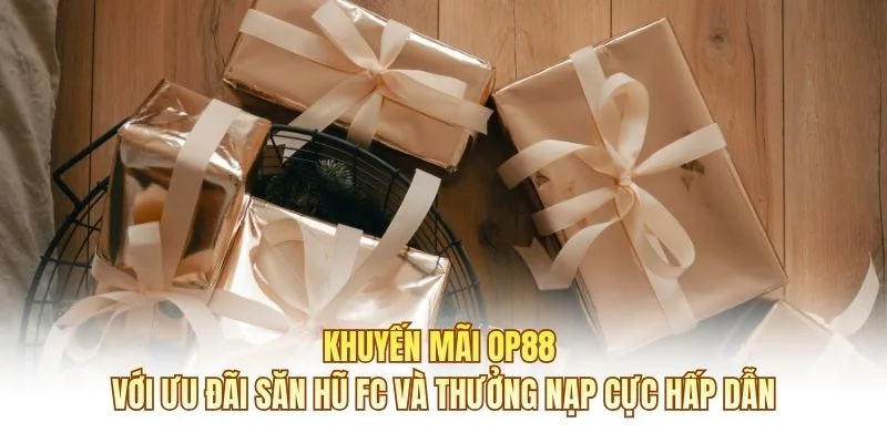 Khuyến mãi OP88 với ưu đãi săn hũ FC và thưởng nạp cực hấp dẫn
